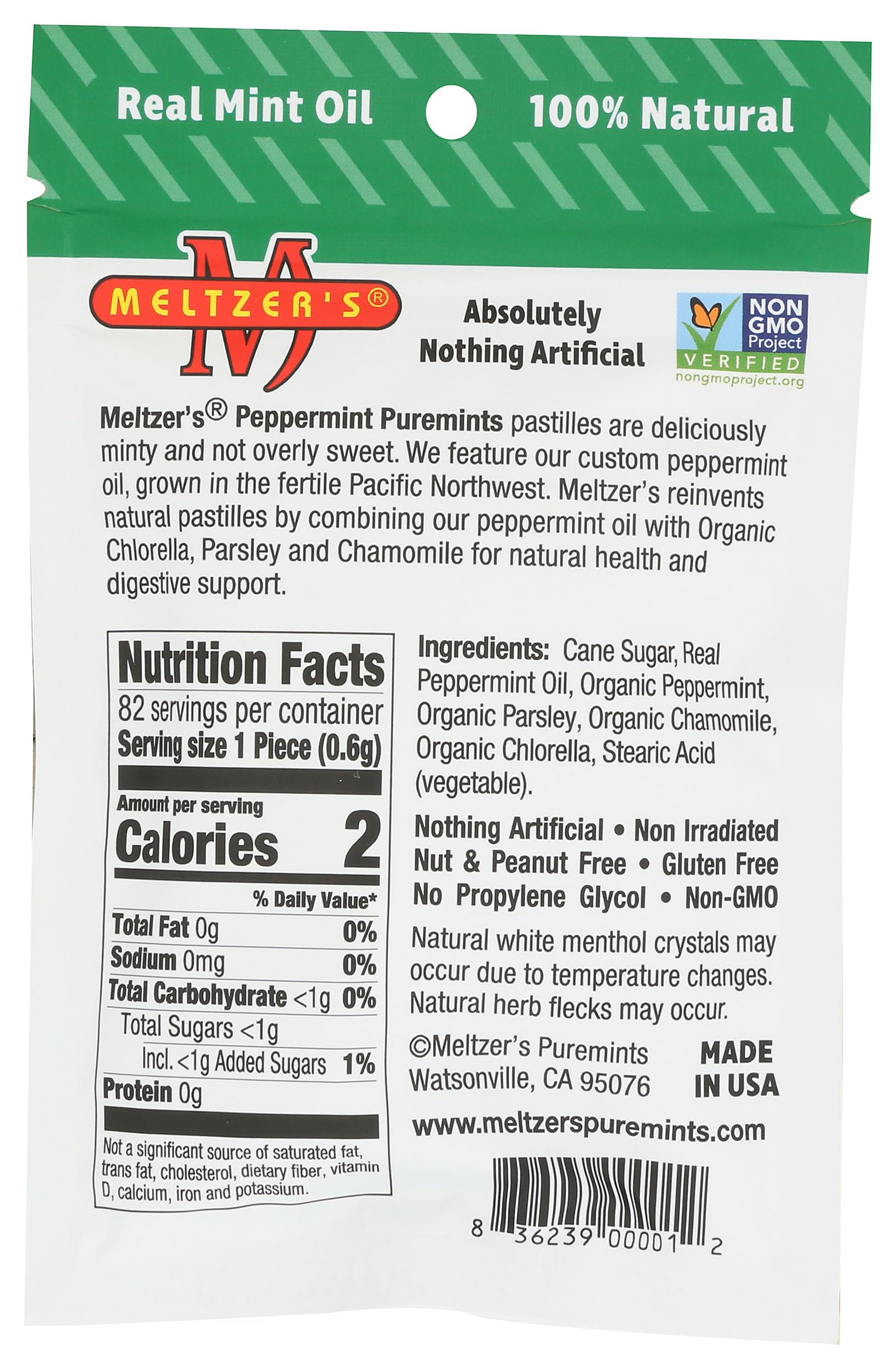 Meltzer's, Puremints Peppermint Tin, 1.76 Ounce : Amazon.sg: Grocery